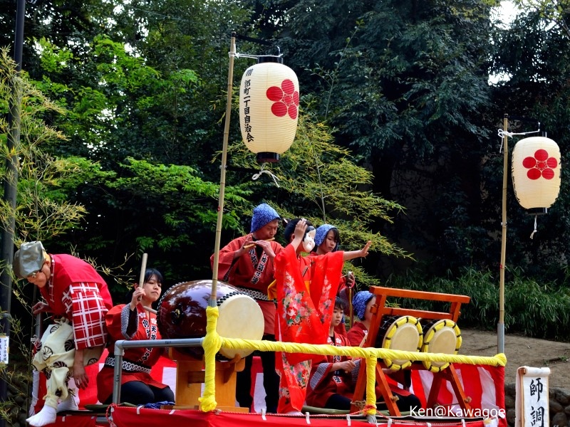 三芳野神社 天神囃子連